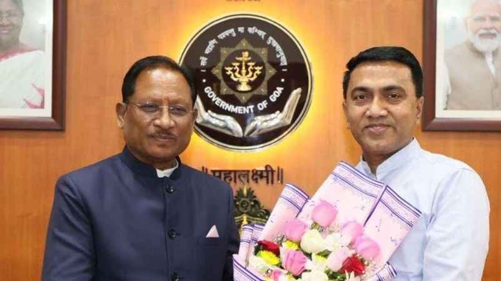 मुख्यमंत्री श्री विष्णुदेव साय ने गोवा के मुख्यमंत्री डॉ. प्रमोद सावंत से की सौजन्य भेंट